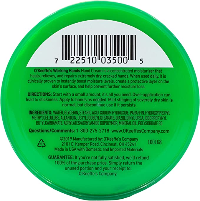 [O’KEEFFE’s Curry Cream Moisturiser]